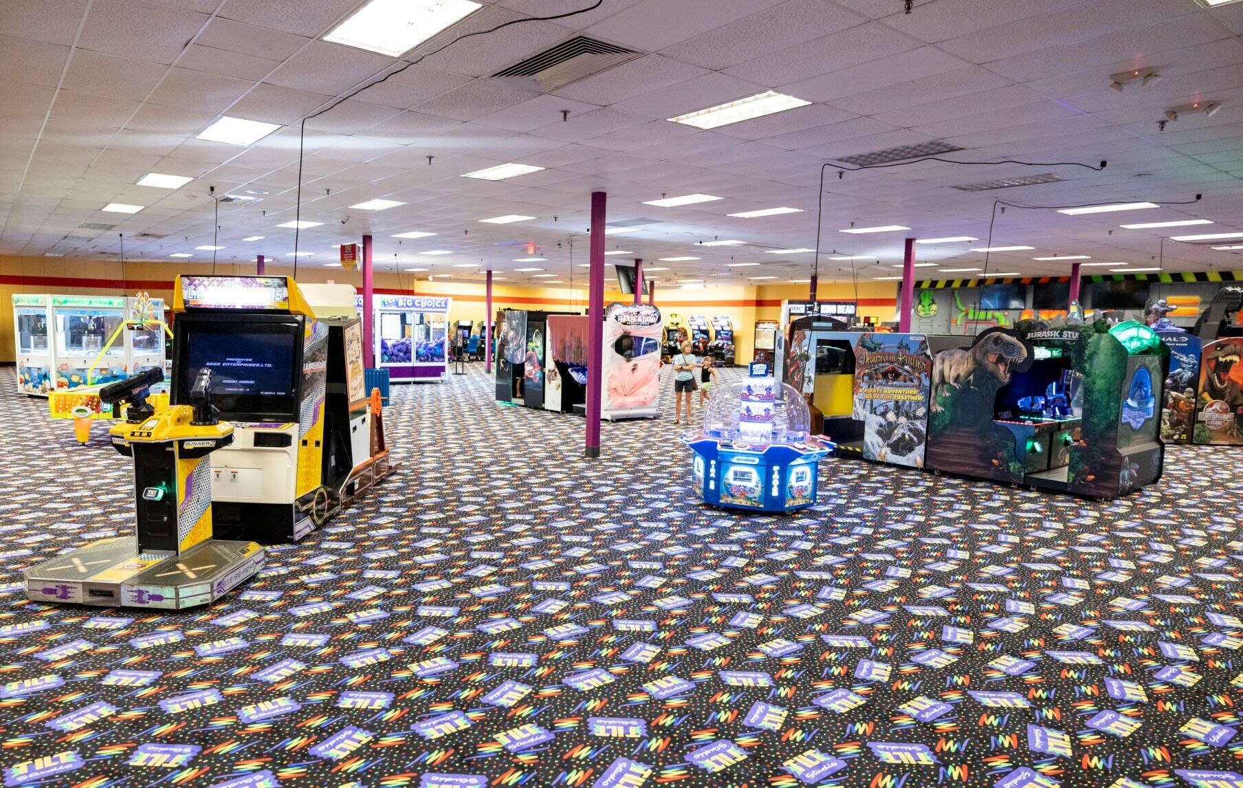arcade de studio d'inclinaison